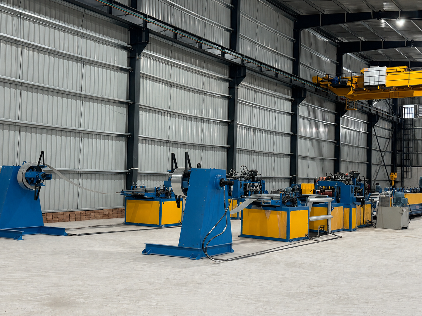 GM Solar roll-forming manufacturing line